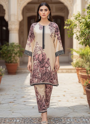 Fusion Premium Co-Ords Set – Crystal Lawn (Summer Chapter Edition)