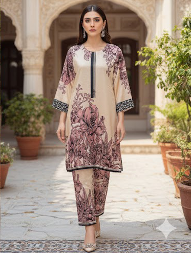 Fusion Premium Co-Ords Set – Crystal Lawn (Summer Chapter Edition)