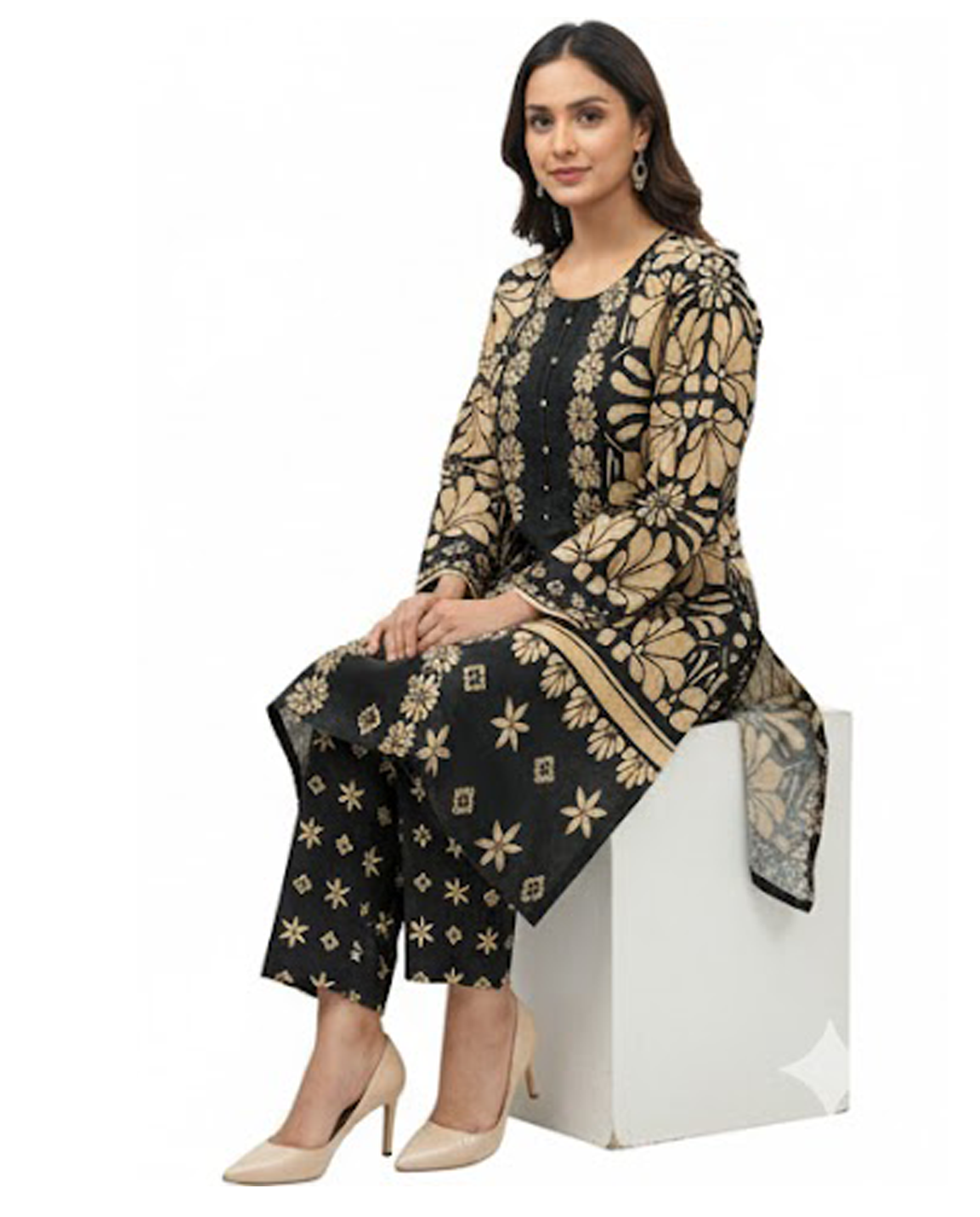 Fusion Premium Co-Ords Set – Crystal Lawn (Summer Chapter Edition)