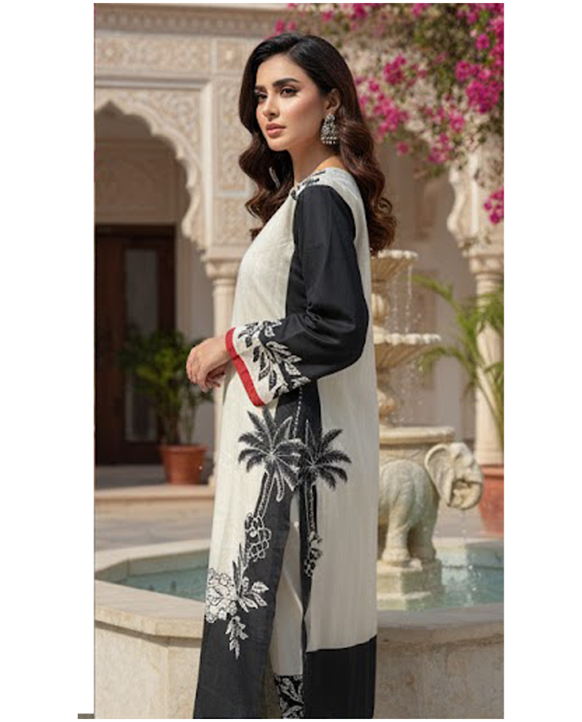 Stitched Fusion Premium Co-Ords Set – Crystal Lawn (Summer Chapter Edition)