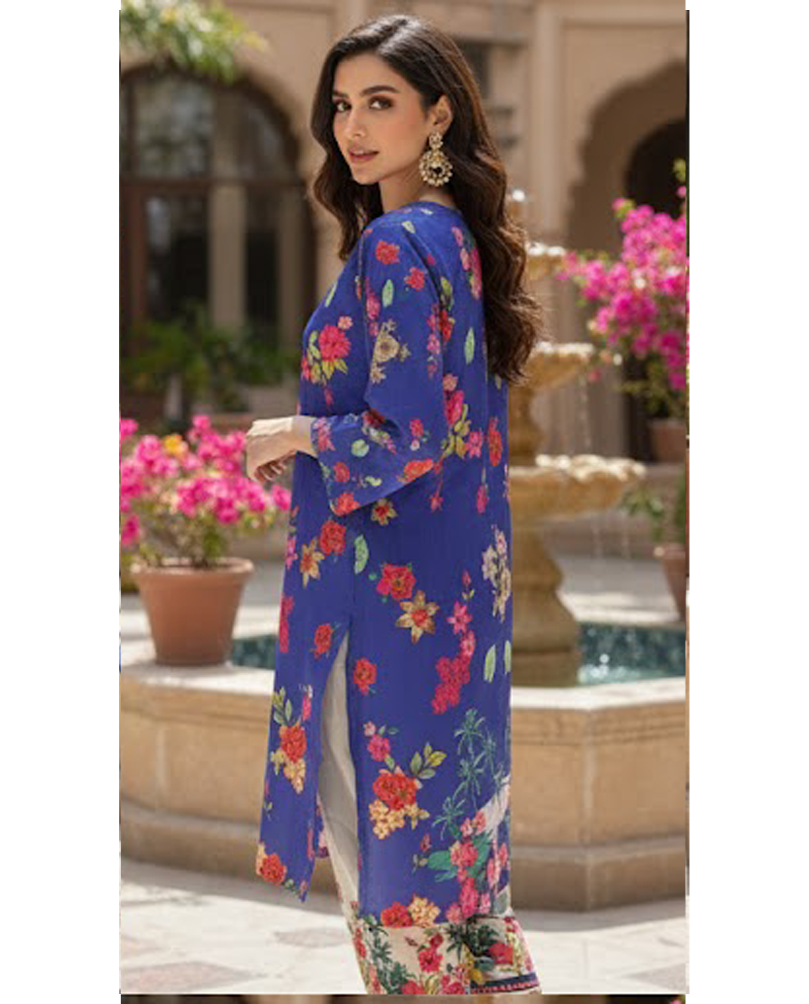 Stitched Fusion Premium Co-Ords Set – Crystal Lawn (Summer Chapter Edition)