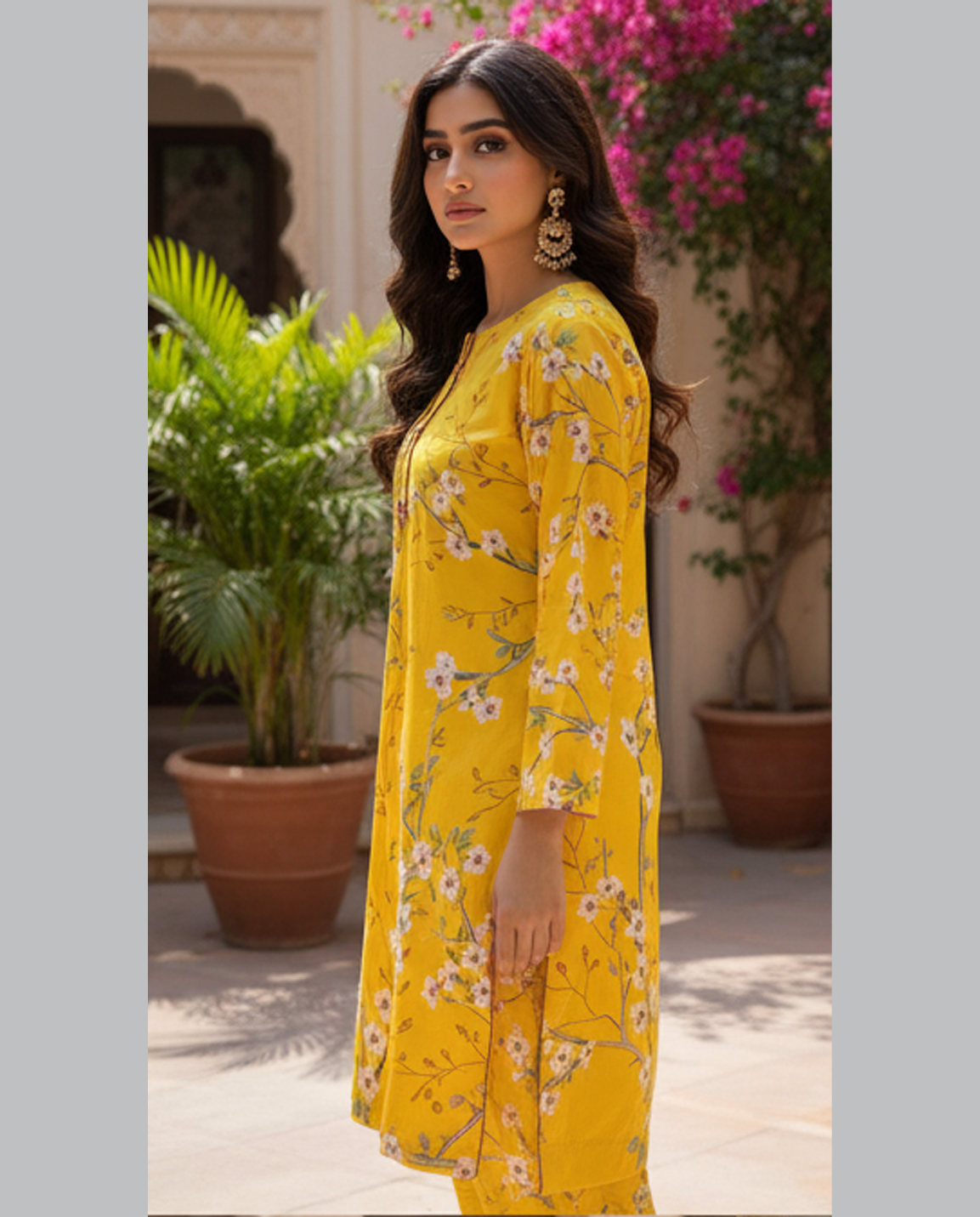 Stitched Fusion Premium Co-Ords Set – Crystal Lawn (Summer Chapter Edition)