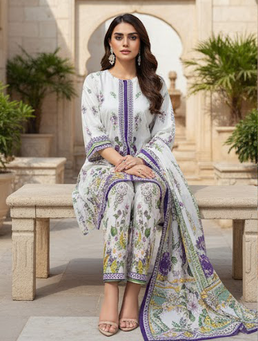 Fusion Premium Co-Ords Set – Crystal Lawn (Summer Chapter Edition)