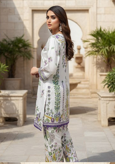 Fusion Premium Co-Ords Set – Crystal Lawn (Summer Chapter Edition)